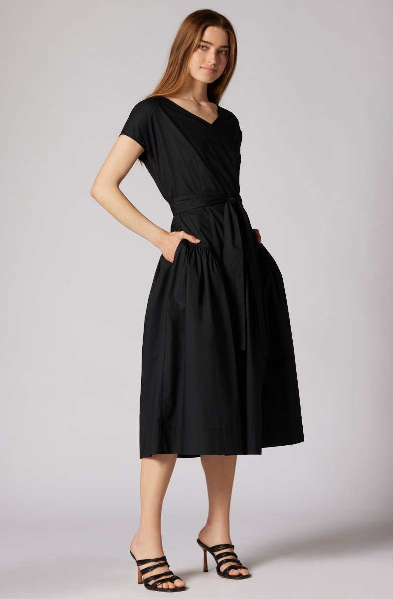 PREANKA MIDI COTTON DRESS